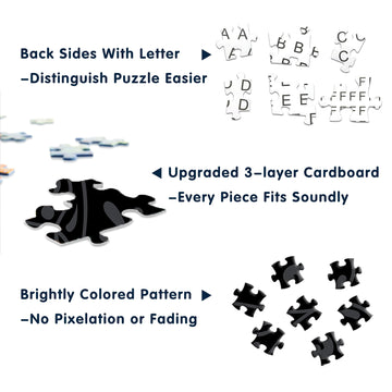 Yin yang rompecabezas rompecabezas 1000 piezas